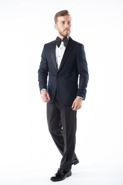 COSTUM CEREMONIE BLEUMARIN SLIM FIT D'S DAMAT