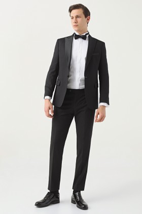 COSTUM CEREMONIE NEGRU SLIM FIT D'S DAMAT