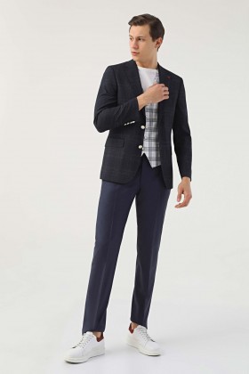 COSTUM CU VESTA BLEUMARIN SLIM FIT D'S DAMAT